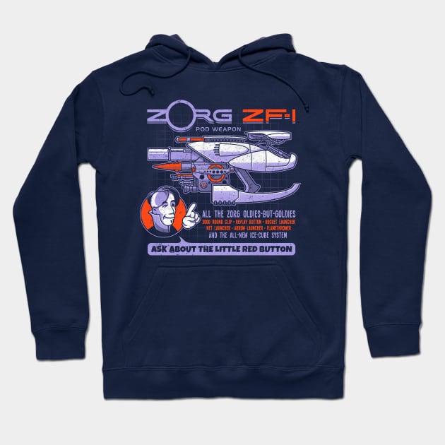 Zorg ZF-1 Hoodie by adho1982